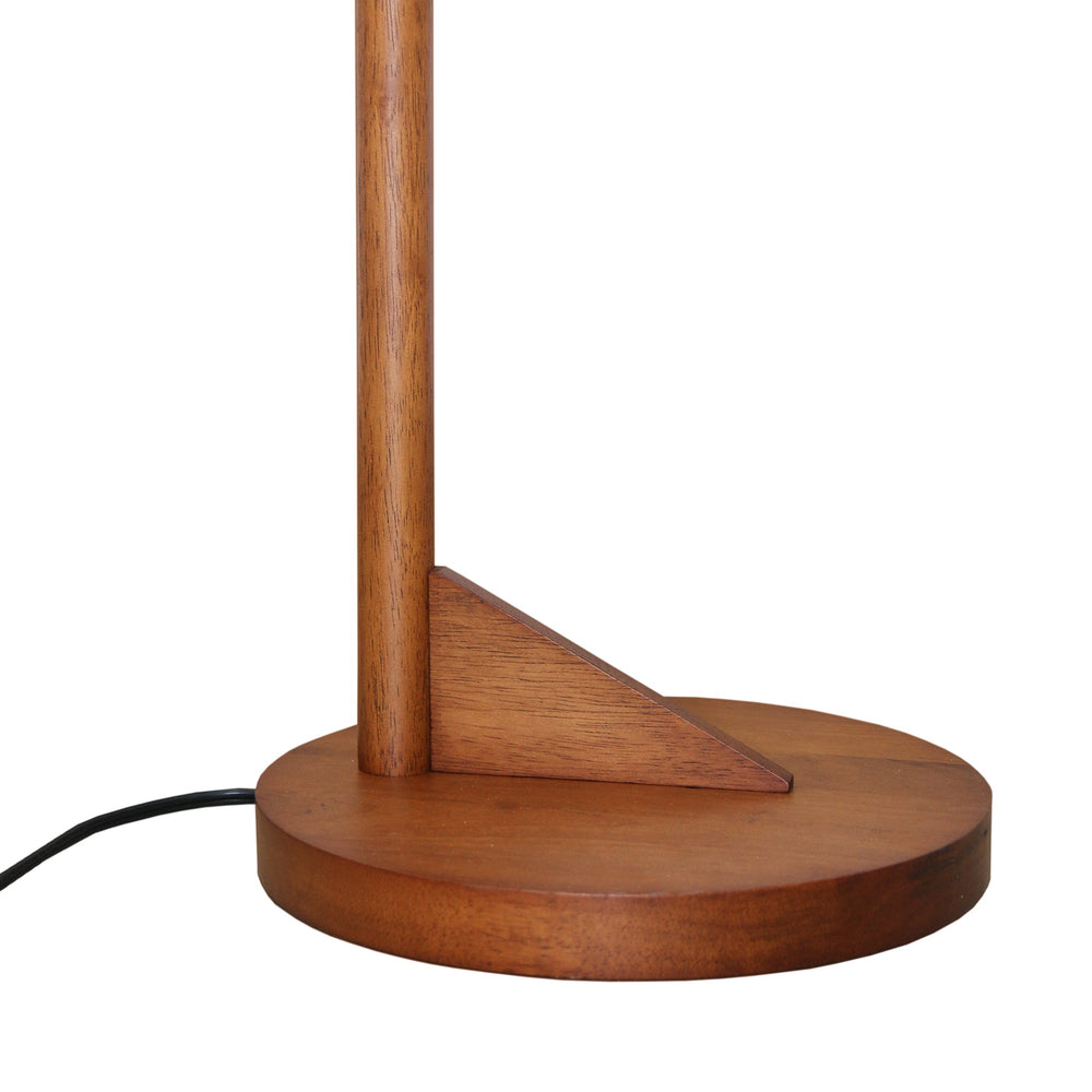 English Elm Ashcroft Furniture - Contemporary Floor Lamp Zensa - Stylish Brown Light For Cozy Living Room, Bedroom & Office Decor B183P315130