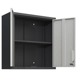 English Elm Heavy Duty Wall Mounted Steel Cabinet Locking Lift Door Garage Workshop Storage T2398P236567