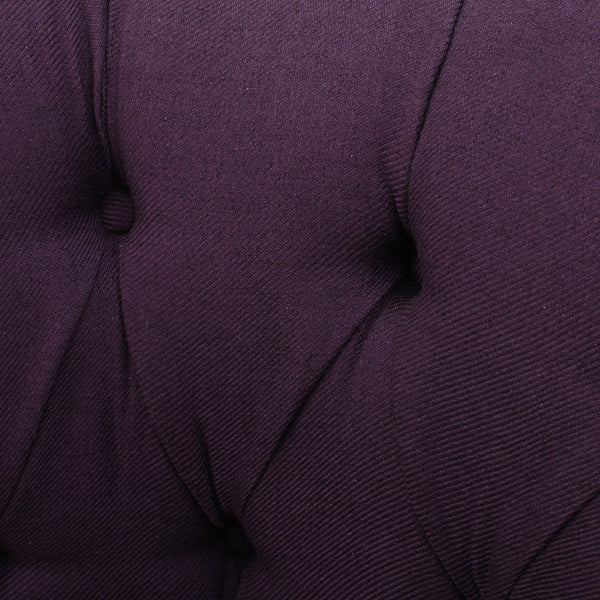 English Elm Christopher Knight Home® - CLUB Velvet Accent Chair with Kiln-Dried Legs — Plush Mid-Century Design, Compact Luxurious Seating Plum 33 L x 30 W x 25 H 59259.00FPLU