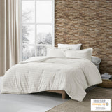 Madison Park Amara Glam/Luxury Faux Fur Comforter Set MP10-7687 Ivory