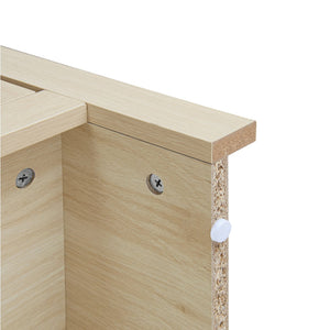 English Elm Arched Modern Farmhouse Storage Cabinet With Adjustable Shelves For Kitchen, Living Room & More W688P278910