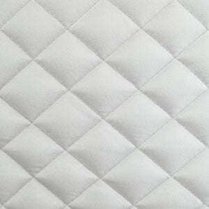 English Elm Zemirah White Velvet Side Chairs Set of 2 — 4" Cushions, Hollow Back, Gloss Finish, Durable Frame B2726P262963