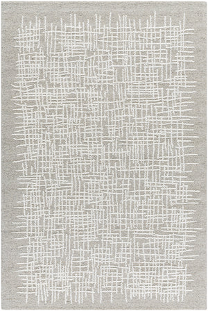 Falcao FAC-2300 8' x 10' Handmade Rug FAC2300-810  Light Silver, Sterling Grey, Silver, Ash, Metallic - Silver Surya