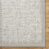 Falcao FAC-2300 8' x 10' Handmade Rug FAC2300-810  Light Silver, Sterling Grey, Silver, Ash, Metallic - Silver Surya