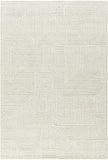 Falcao FAC-2304 8' x 10' Handmade Rug FAC2304-810  Light Silver, Off-White, Ash Surya