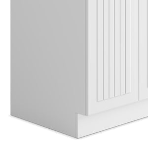 English Elm Murphy 24" Compact Laundry Cabinet With Deep Stainless Steel Sink & High-Arch Faucet For Small Spaces B136P158807