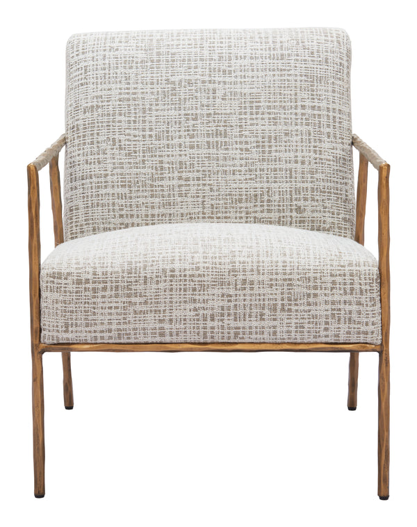 Norrebro Accent Chair Beige Frost 110270 Zuo Modern