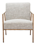 Norrebro Accent Chair Beige Frost 110270 Zuo Modern