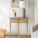 Martha Stewart Crestview Traditional Storage Console Table 31"W MT120-0167 Reclaimed Wheat