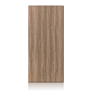 English Elm 30 in Flush Interior Door Slab Walnut Grain Melamine Hollow Core Mdf Panel B2763P486372