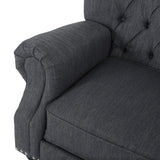 Christopher Knight Home® - Noble House - Sunapee Contemporary Tufted Recliner with Nailhead Trim