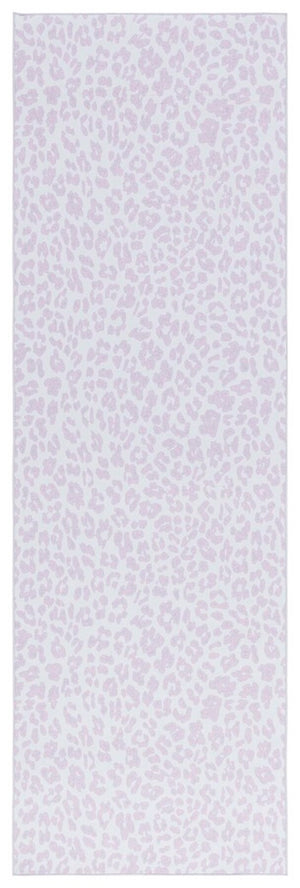 Safavieh Faux Hide 505 M/W S/R Power Loomed  Rug Ivory / Pink 4' x 6'