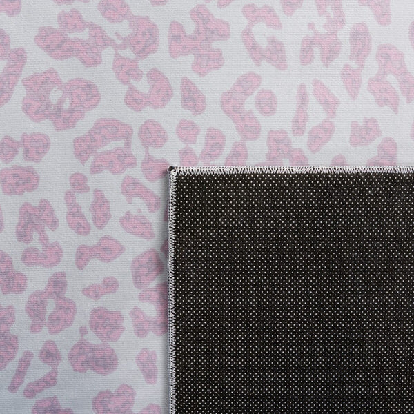 Safavieh Faux Hide 505 M/W S/R Power Loomed  Rug Ivory / Pink 4' x 6'