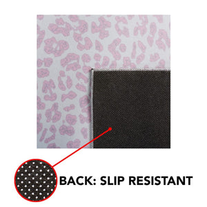 Safavieh Faux Hide 505 M/W S/R Power Loomed  Rug Ivory / Pink 4' x 6'