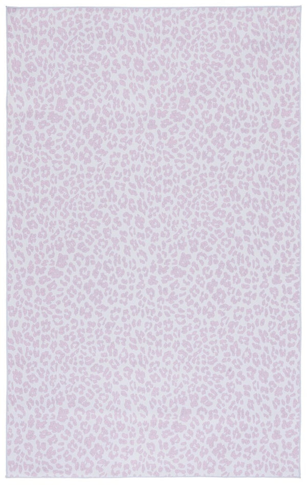 Safavieh Faux Hide 505 M/W S/R Power Loomed  Rug Ivory / Pink 4' x 6'