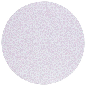 Safavieh Faux Hide 505 M/W S/R Power Loomed  Rug Ivory / Pink 4' x 6'