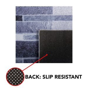 Safavieh Faux Hide 513 M/W S/R Power Loomed  Rug Grey / Ivory FAH513F-9