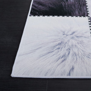 Safavieh Faux Hide 519 M/W S/R Power Loomed  Rug Light Grey / Grey FAH519F-9