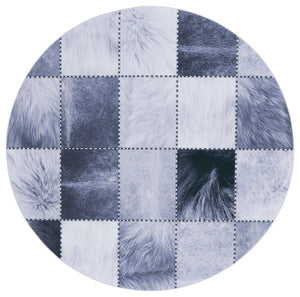 Safavieh Faux Hide 519 M/W S/R Power Loomed  Rug Light Grey / Grey FAH519F-9