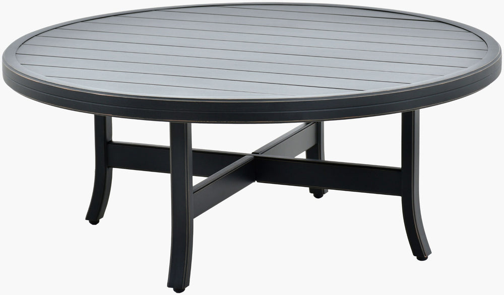 Surya Fairborn Square Cast Aluminum Outdoor Coffee Table Weather Resistant Patio Lounge FAIR004-174242