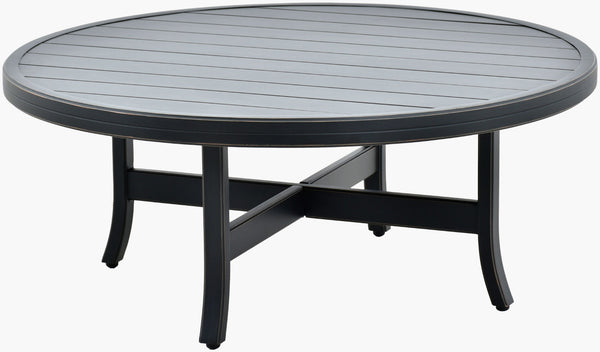 Surya Fairborn Square Cast Aluminum Outdoor Coffee Table Weather Resistant Patio Lounge FAIR004-174242