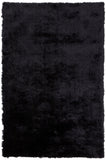 Feizy Rugs Indochine Plush Hand-tufted Polyester Shag Rug - Luxurious High Pile For Contemporary Spaces Black Polyester 4944550fblk000g00