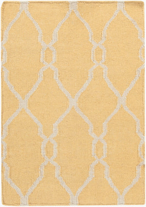 Surya Fallon Fal-1000 2' X 3' Handcrafted Wool Rug - Modern, Durable, No Pile Design For Timeless Decor Wheat Wool Fal1001-3656