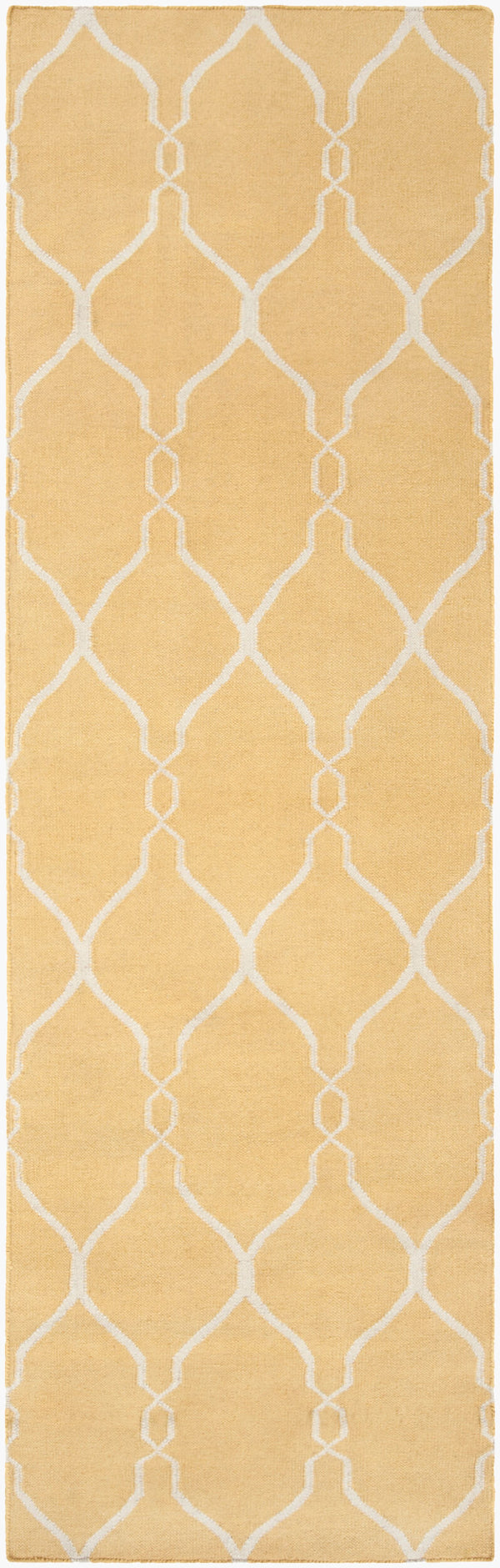 Surya Fallon Fal-1000 2' X 3' Handcrafted Wool Rug - Modern, Durable, No Pile Design For Timeless Decor Wheat Wool Fal1001-268