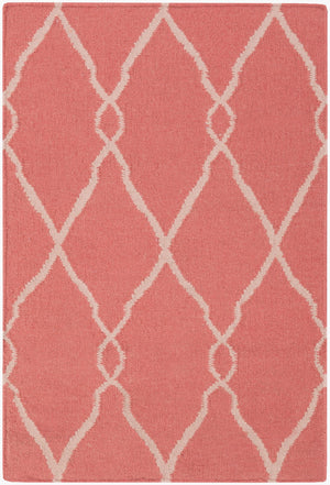 Surya Fallon Fal-1000 2' X 3' Handcrafted Wool Rug - Modern, Durable, No Pile Design For Timeless Decor Rose Wool Fal1002-3656