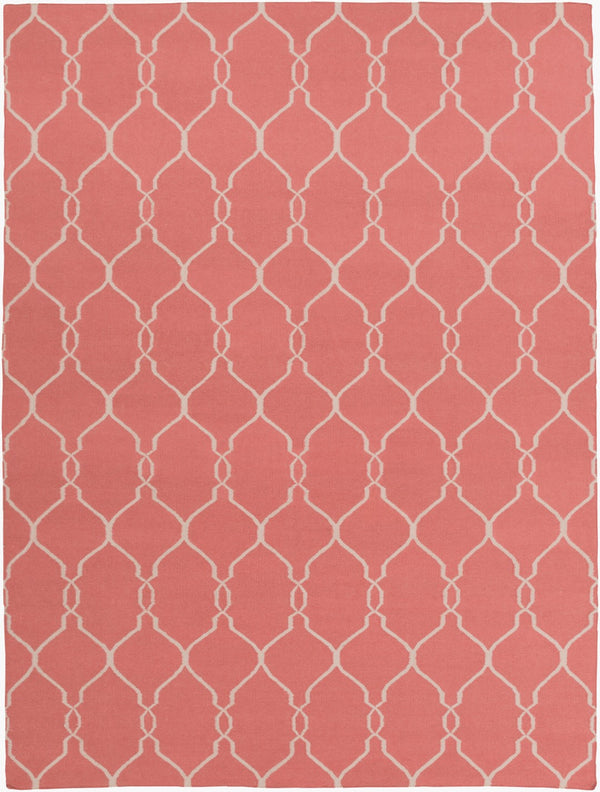 Surya Fallon Fal-1000 2' X 3' Handcrafted Wool Rug - Modern, Durable, No Pile Design For Timeless Decor Rose Wool Fal1002-811