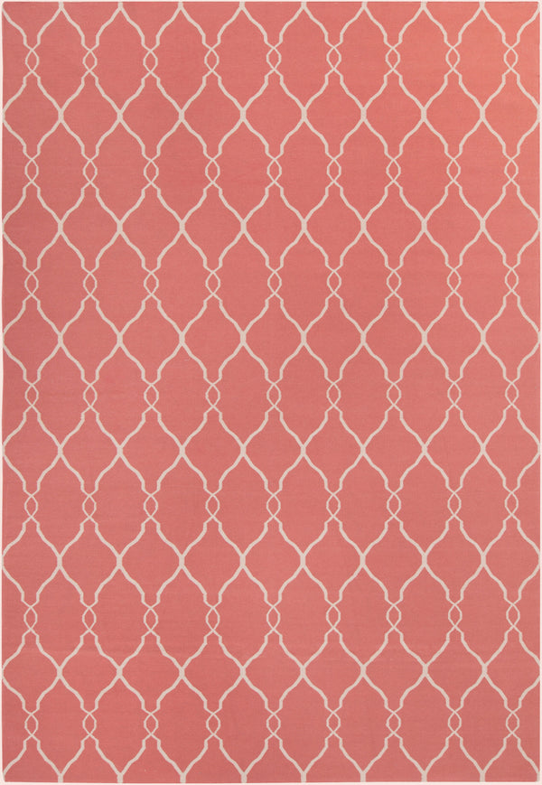 Surya Fallon Fal-1000 2' X 3' Handcrafted Wool Rug - Modern, Durable, No Pile Design For Timeless Decor Rose Wool Fal1002-913