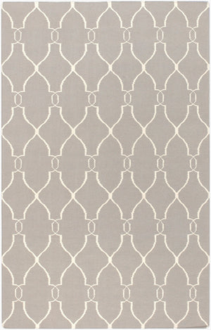 Surya Fallon Fal-1000 2' X 3' Handcrafted Wool Rug - Modern, Durable, No Pile Design For Timeless Decor Gray Wool Fal1003-3656