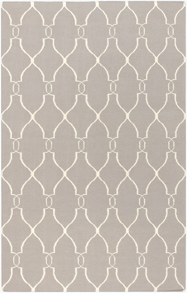 Surya Fallon Fal-1000 2' X 3' Handcrafted Wool Rug - Modern, Durable, No Pile Design For Timeless Decor Gray Wool Fal1003-913