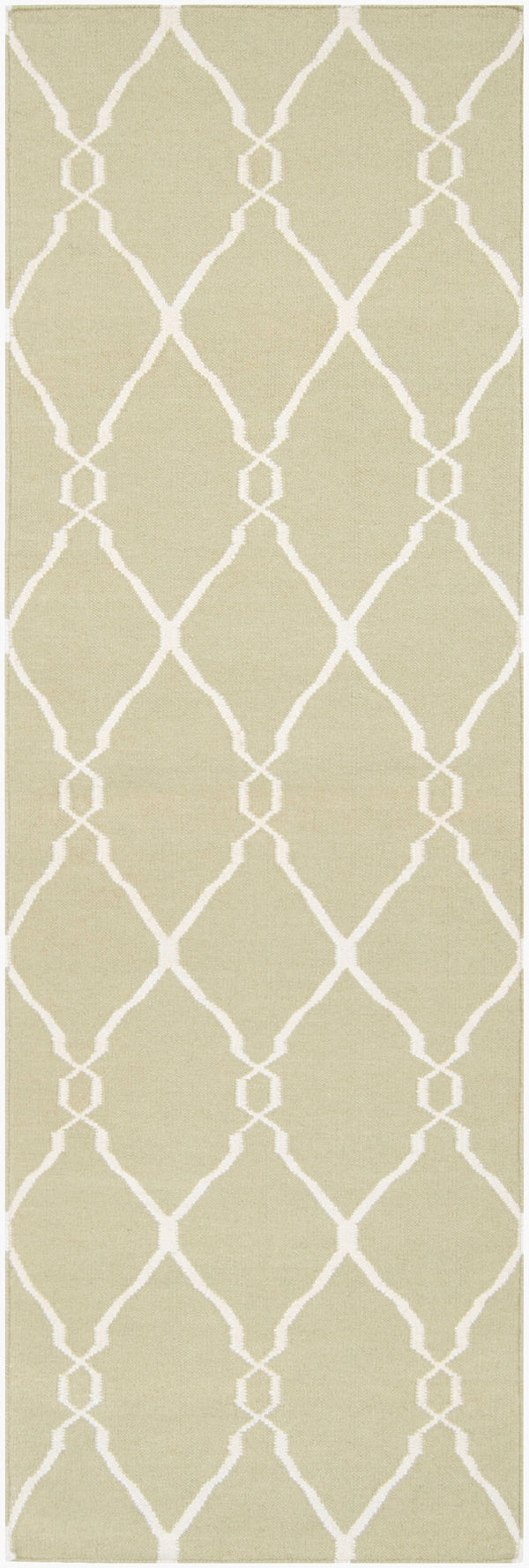 Surya Fallon Fal-1000 2' X 3' Handcrafted Wool Rug - Modern, Durable, No Pile Design For Timeless Decor Light Olive Wool Fal1004-268