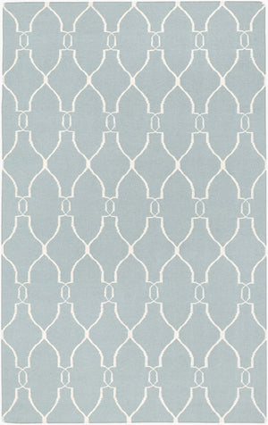 Surya Fallon Fal-1000 2' X 3' Handcrafted Wool Rug - Modern, Durable, No Pile Design For Timeless Decor Blue Wool Fal1005-58