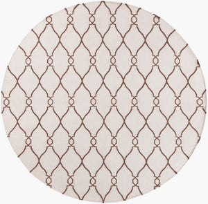 Surya Fallon Fal-1000 2' X 3' Handcrafted Wool Rug - Modern, Durable, No Pile Design For Timeless Decor Light Beige Wool Fal1009-8rd