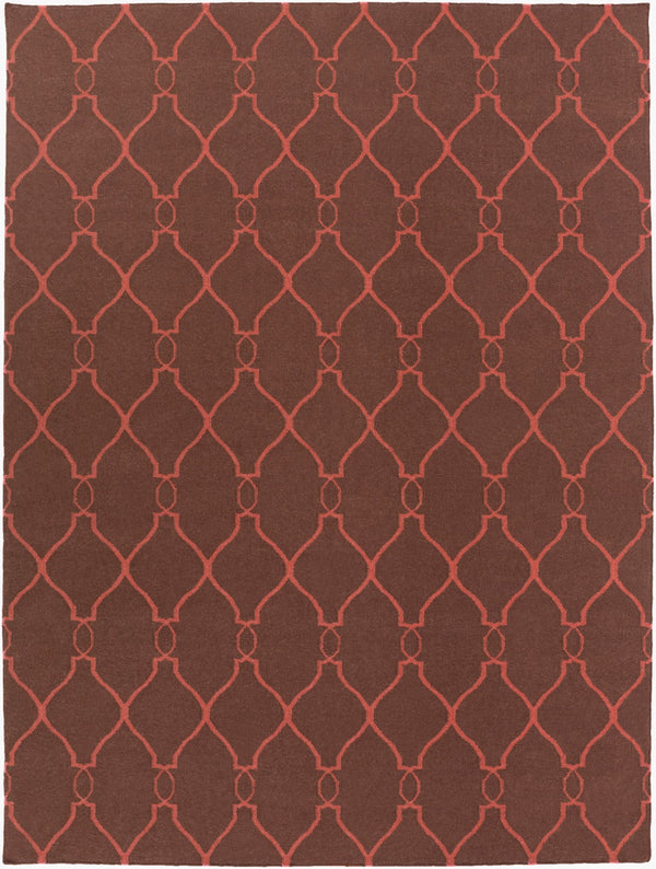 Surya Fallon Fal-1000 2' X 3' Handcrafted Wool Rug - Modern, Durable, No Pile Design For Timeless Decor Medium Brown Wool Fal1010-811