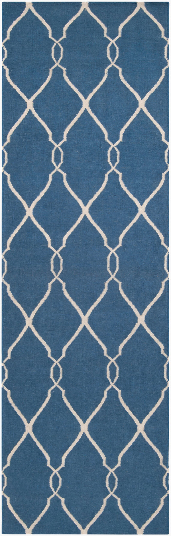 Surya Fallon Fal-1000 2' X 3' Handcrafted Wool Rug - Modern, Durable, No Pile Design For Timeless Decor Dark Blue Wool Fal1011-268