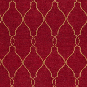 Surya Fallon Fal-1000 2' X 3' Handcrafted Wool Rug - Modern, Durable, No Pile Design For Timeless Decor Rust Wool Fal1013-913