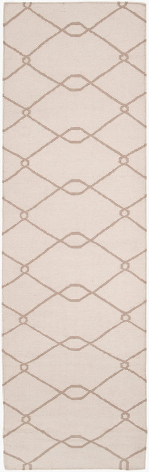 Surya Fallon Fal-1000 2' X 3' Handcrafted Wool Rug - Modern, Durable, No Pile Design For Timeless Decor Light Beige Wool Fal1015-268