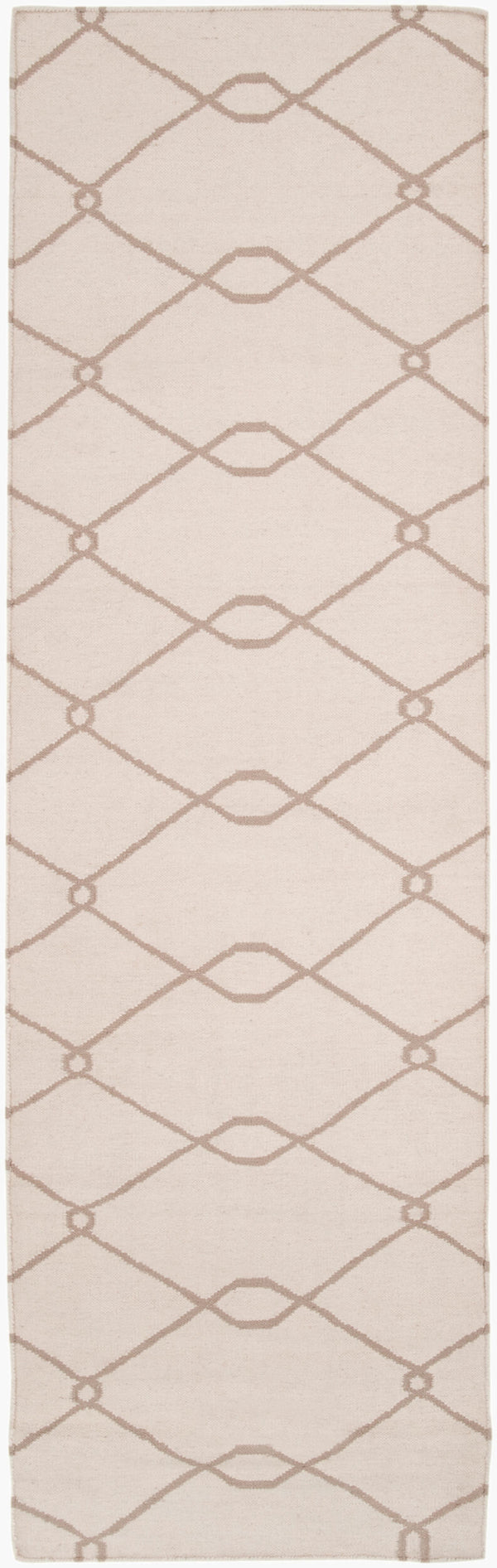 Surya Fallon Fal-1000 2' X 3' Handcrafted Wool Rug - Modern, Durable, No Pile Design For Timeless Decor Light Beige Wool Fal1015-268
