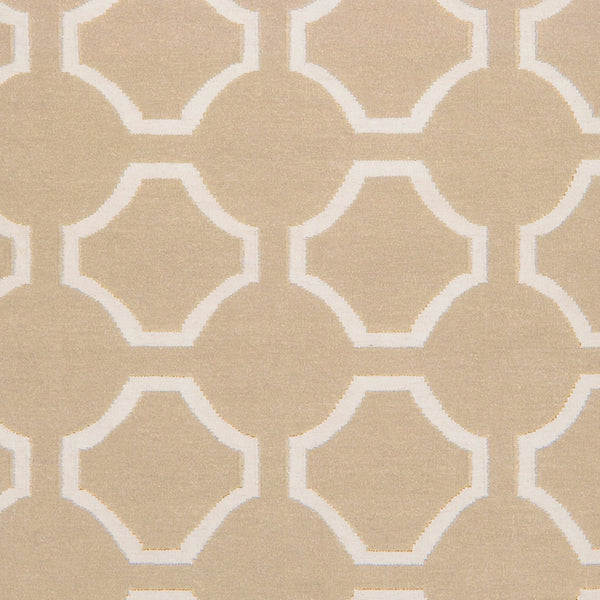 Surya Fallon Fal-1000 2' X 3' Handcrafted Wool Rug - Modern, Durable, No Pile Design For Timeless Decor Light Beige Wool Fal1023-8rd