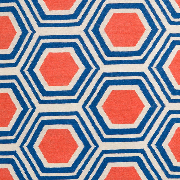 Surya Fallon Fal-1000 2' X 3' Handcrafted Wool Rug - Modern, Durable, No Pile Design For Timeless Decor Dark Blue Wool Fal1035-23