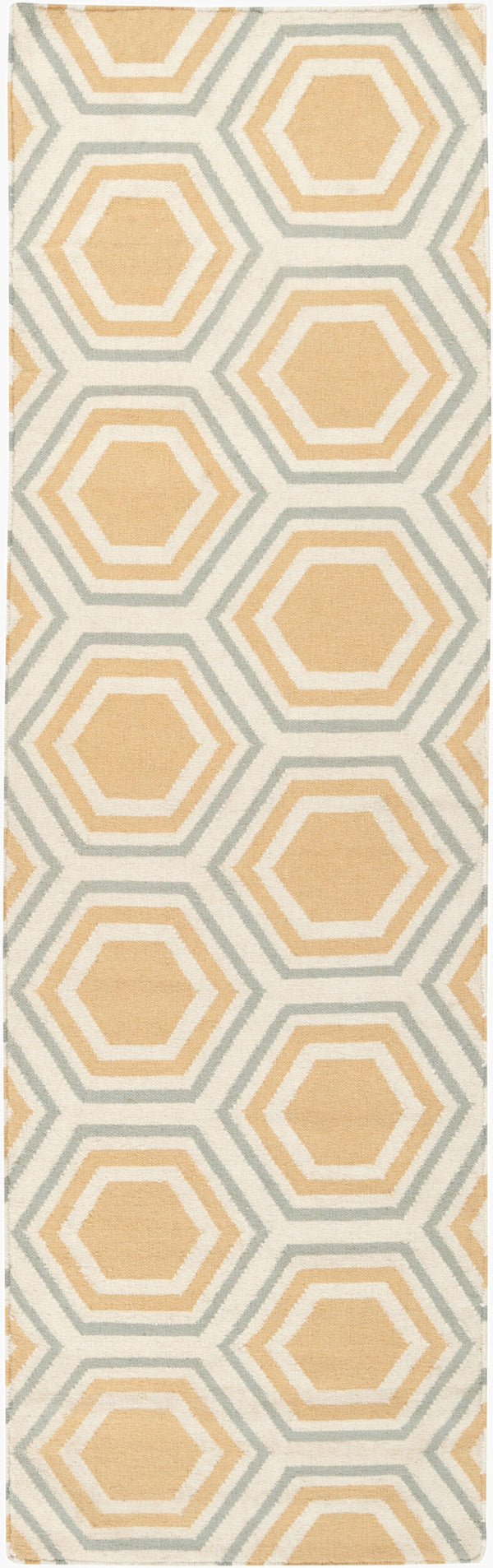Surya Fallon Fal-1000 2' X 3' Handcrafted Wool Rug - Modern, Durable, No Pile Design For Timeless Decor Light Beige Wool Fal1038-268