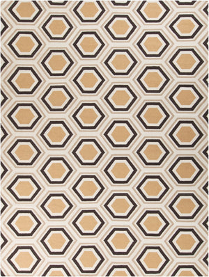 Surya Fallon Fal-1000 2' X 3' Handcrafted Wool Rug - Modern, Durable, No Pile Design For Timeless Decor Camel Wool Fal1039-811