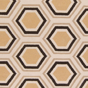 Surya Fallon Fal-1000 2' X 3' Handcrafted Wool Rug - Modern, Durable, No Pile Design For Timeless Decor Camel Wool Fal1039-23