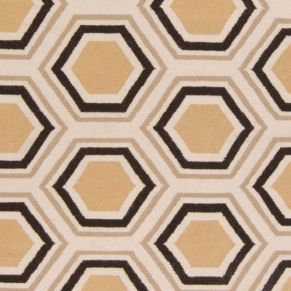 Surya Fallon Fal-1000 2' X 3' Handcrafted Wool Rug - Modern, Durable, No Pile Design For Timeless Decor Camel Wool Fal1039-23