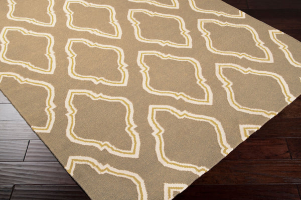 Surya Fallon Fal-1000 2' X 3' Handcrafted Wool Rug - Modern, Durable, No Pile Design For Timeless Decor Light Brown Wool Fal1043-268