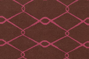 Surya Fallon Fal-1000 2' X 3' Handcrafted Wool Rug - Modern, Durable, No Pile Design For Timeless Decor Dark Brown Wool Fal1051-58