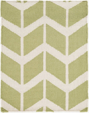 Surya Fallon Fal-1000 2' X 3' Handcrafted Wool Rug - Modern, Durable, No Pile Design For Timeless Decor Light Olive Wool Fal1052-23